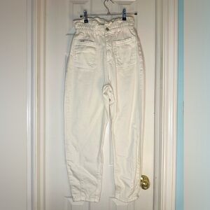 ZARA High Waisted Jogger Pants